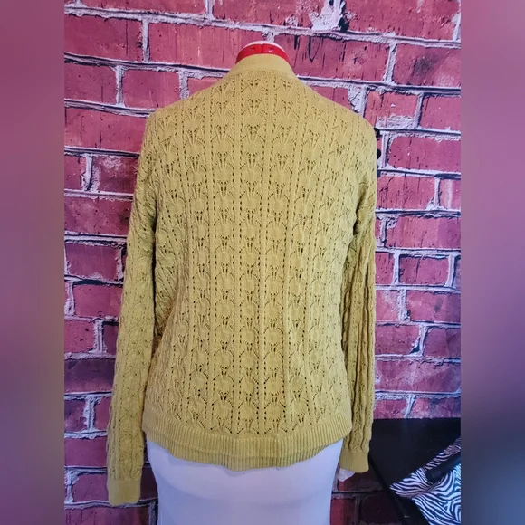 Chartreuse Cardigan Set - Picture 2 of 8